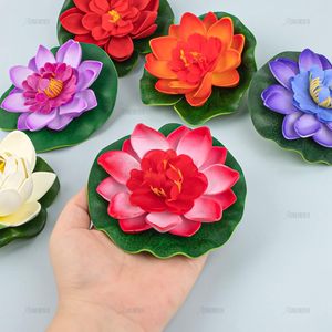 Nhân Tạo Nổi Bọt Hoa Sen Với Nước Lily Pad Cho Ao Vườn Aquarium Trang Trí - Product Image 1
