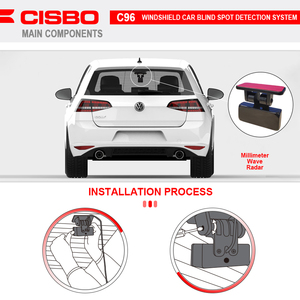 Sistema de alarma Bsd 77Ghz Radar de onda milimétrica Detector de coche Sistema de monitoreo de conducción de seguridad - Product Image 3