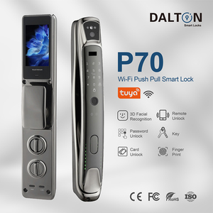 DALTON Audio ses ve canlı Video izleme ve interkom yedekleme anahtarı ana kapı akıllı kilit - Product Image 3