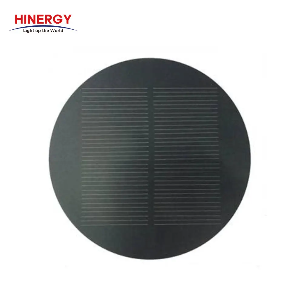 Pannelli Hinergy Solares circolares 5V 5.5V 6V 9V 12V 18V circolare Mini pannello solare prezzo