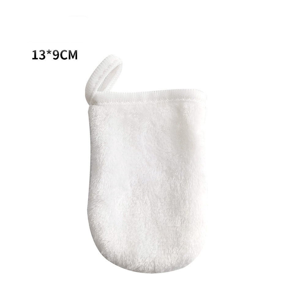 13*9cm flanelle-blanc impeccable