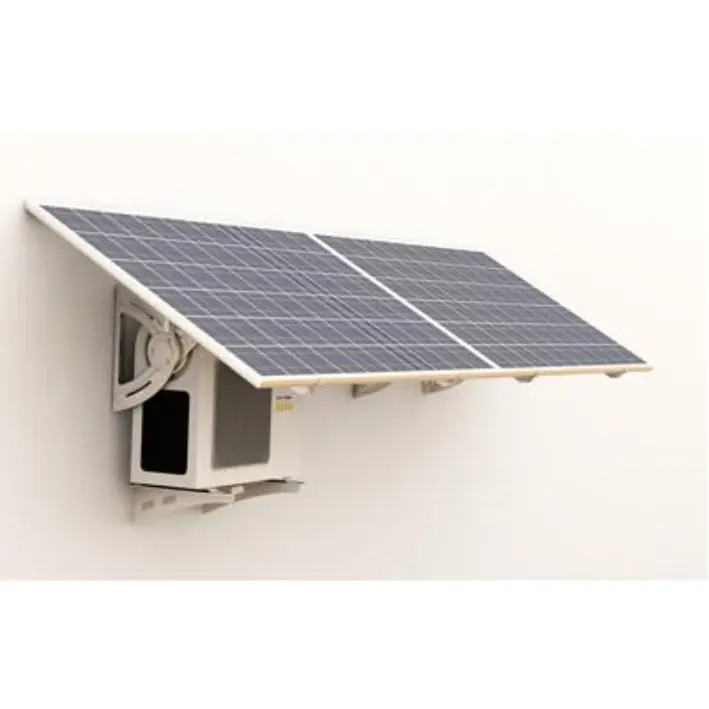 Desain baru catu baterai panel fotovoltaik energi baru AC tenaga surya pemanas udara pendinginan surya AC