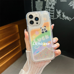 Lichicase Chống Thả Bong Bóng Thiết Kế Cầu Vồng Cầu Mô Hình Trường Hợp Điện Thoại Cho Motorola G05 G15 E15 Vỏ Bảo Vệ - Product Image 6