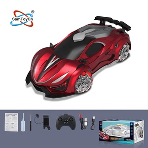 Samtoy 2.4กรัมรีโมทคอนโทรลงานอดิเรก4WD 360โรลลิ่งสเปรย์ความเร็วสูงไฟฟ้า RC Drift รถแข่งพร้อม LED - Product Image 6