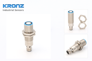 KRONZ Salida de voltaje analógico U18 Sensor 0-10V Detección de arriba/abajo Sensor ultrasónico para automatización 30-300mm Medición de distancia - Product Image 6