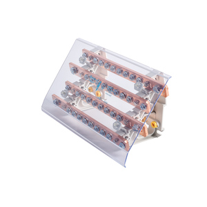 CE ROHS Certified 4 Pole <strong>Busbar</strong> Screw Terminal Block Connector <strong>400A</strong> Power Distribution Block - Product Image 3