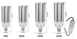 คุณภาพสูง LED ชุดติดตั้งเพิ่ม 80w 100w 120w หลอดไฟ LED ข้าวโพด 150lm/w ความสว่างสูง LED PL light - Product Image 6