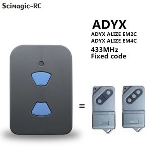 SMG-302 100% 호환 ADYX 게이트 원격 제어 433MHz ADYX ALIZE EM2C 차고 도어 오프너 고정 코드 핸드 송신기 - Product Image 2