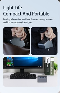 HelorPC piccolo MINI PC Computer In-tel Jasper Lake N5105 2HD LPDDR4 Desktop Win11 Linux Computer industriale WIFI - Product Image 6