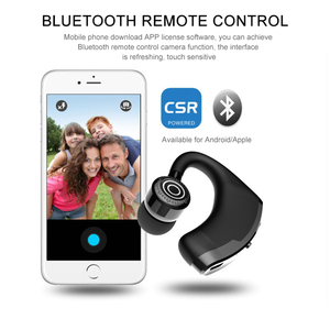 V9 auricolare sportivo vero auricolare senza fili singolo Business auricolare di chiamata Driver di controllo vocale rotazione con supporto microfono OEM - Product Image 5