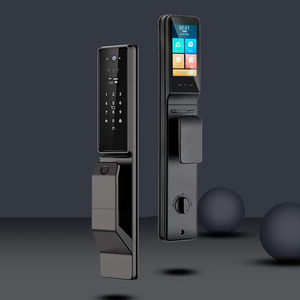 X6 2024 3D yüz tanıma akıllı görüntülü kapı kilidi tuya APP tugüvenlik kamera monitörü parmak izi şifre anahtar kilidini - Product Image 3