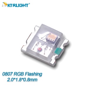 KTRLIGHT RTS 0807 SMD LED RGB0.2W高速でゆっくり点滅高輝度0807 Ledライトチップダイオードランプビーズsmdled - Product Image 1