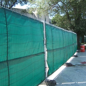 Malla de seguridad para construcción, malla de plástico impresa para Rotura de viento