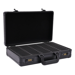 硬币板铝制硬币手提箱可上锁收集箱 - Product Image 4