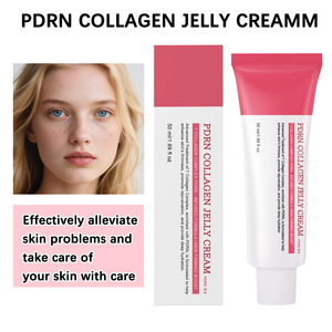 天然有機PDRNコラーゲンジーリークリームヒアルロン酸ルミナスタイトな連続保湿なし人工色 - Product Image 3