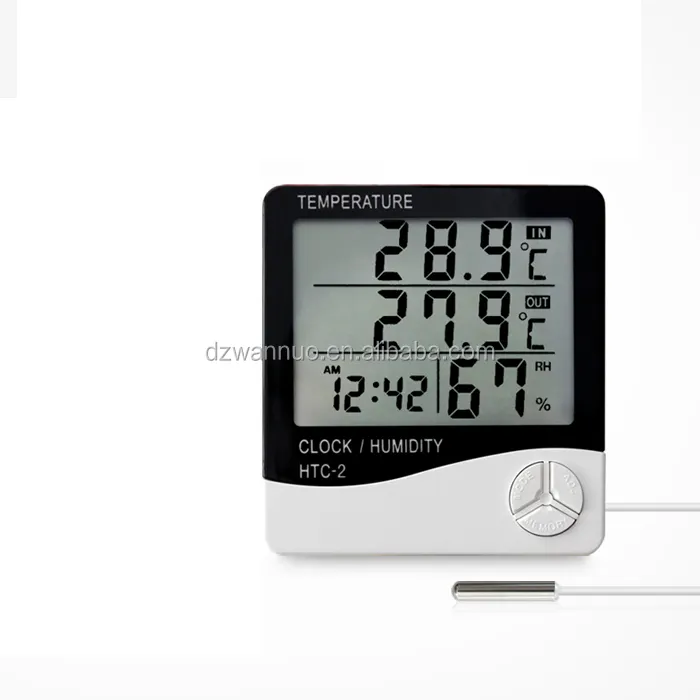 Termometro elettronico igrometro igrometro digitale HTC-1 tester di umidità di temperatura termo igrometro