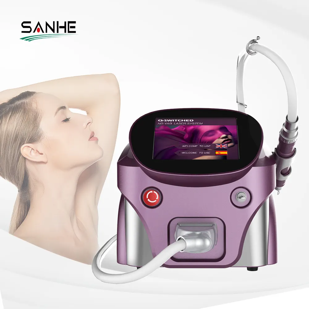 Nd Yag Laser for Tattoo Removal Personal Care Beauty Equipment for Skin Rejuvenation