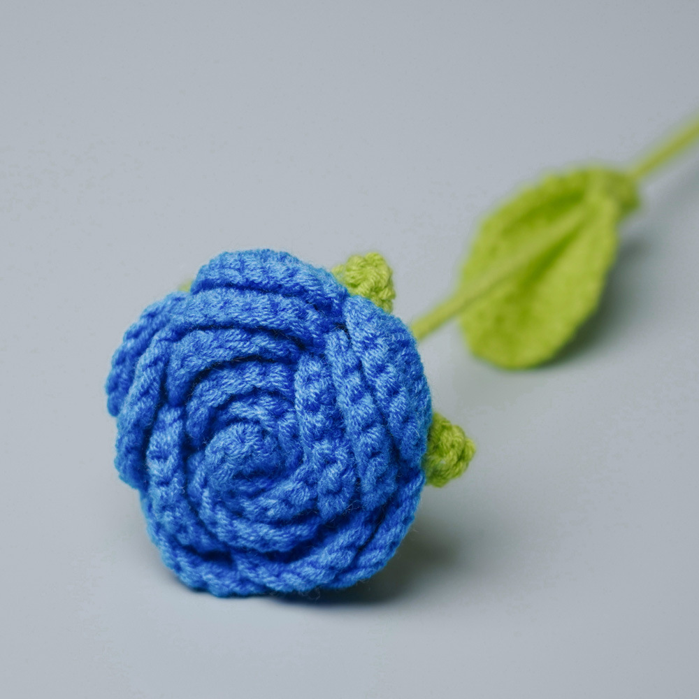 Rosa azul profundo