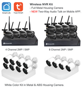 Tuya wifi nvr套件cctv摄像机系统8通道高清摄像机夜视支持运动检测报警 - Product Image 3