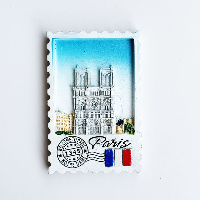 Affrancatura a notre dame de paris, francia