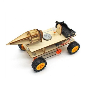 科学実験玩具ロボットカーDIY小型玩具科学ギフトを教える6〜8歳の子供向けのシンプルで組み立てが簡単 - Product Image 5