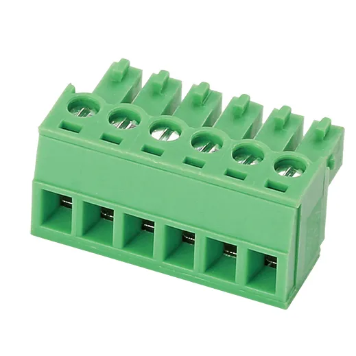 Alta calidad equivalente verde reemplazar Phoenix conector de 3,5mm 3,81mm 4 bloque Terminal enchufable