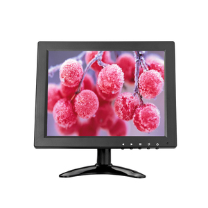 Monitor DE SEGURIDAD CCTV de 10 pulgadas, pantalla LCD IPS 4:3, pantalla pequeña de ordenador de TV 1024x768 para PC con entrada HDM I BNC VGA AV USB