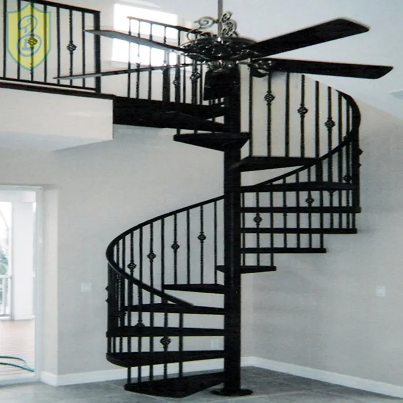 階段階段のデザイン屋内階段モダンな湾曲ガラス階段手すり家の階段用