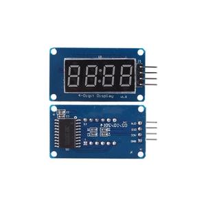 TM1637 modulo Display a LED per 7 segmento 4 bit 0.36 pollici orologio anodo rosso tubo digitale quattro Driver seriale Board Pack - Product Image 3