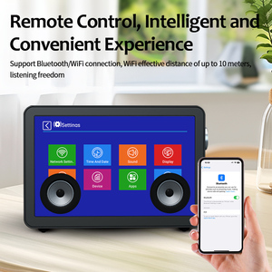 Newest Floating <strong>Lyrics</strong> Music Player 19.5 Inch Android Smart Display Remote Control Speaker for Home Theater System
