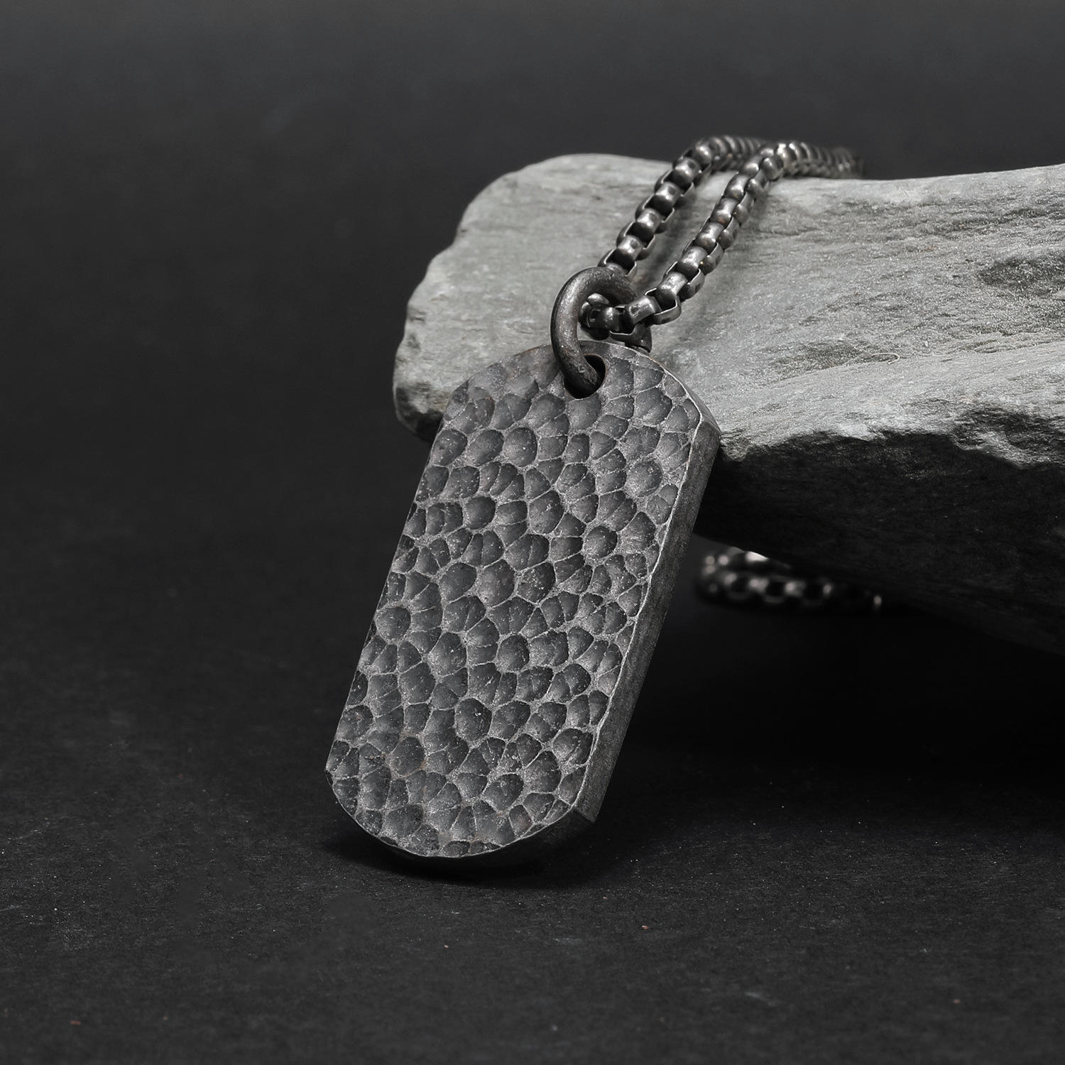 Pendentif de couleur vintage, sans chaîne