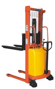 Apilador eléctrico Apilador semieléctrico elevador de paletas 1 tonelada 1,5 toneladas Herramientas 2 toneladas de carga y descarga de vehículos - Product Image 3