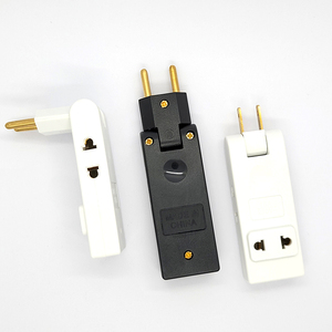 16A cobre UE EE. UU. Enchufe de extensión adaptador eléctrico 4 en 1 Adaptador 180 grados rotación ajustable convertidor enchufe para PC teléfono - Product Image 1