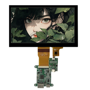 Pantalla de 7,0 pulgadas Interfaz de interfaz de audio y video 1024*600 TODA la visualización Módulo LCD TFT de brillo de 300NITs con CTP - Product Image 5