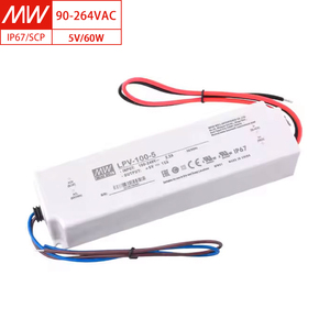 Có nghĩa là tốt LPV-100-5 5V 100 wát điện áp không đổi dẫn lái xe cung cấp điện hiệu quả 80% IP67 cho ngoài trời dẫn chiếu sáng và biển báo - Product Image 1