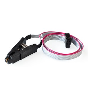 10 pz versione aggiornata SOIC8 SOP8 Clip di prova per EEPROM 93CXX / 25CXX / 24CXX In-circuit Programming + 2 adattatori - Product Image 3