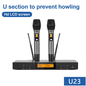 Altavoces de sistema de sonido D825 Dual de 15 pulgadas con mezclador de audio con amplificador de potencia con micrófonos para puesta en escena - Product Image 2