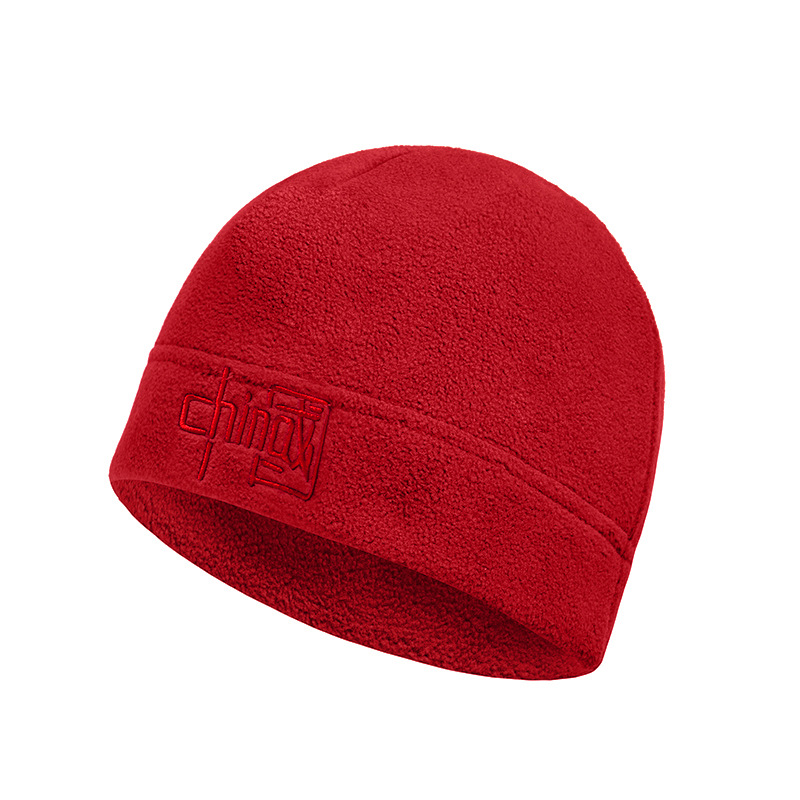 Burgundy (Chinese fleece cap)