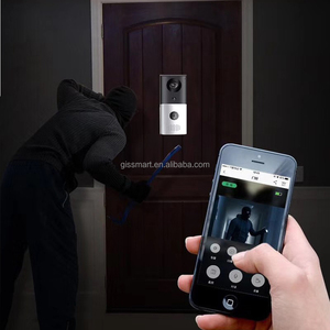 Timbre de puerta de vídeo de 720P, sistema de intercomunicación de vídeo inteligente con cámara, timbre de ojo de gato - Product Image 5