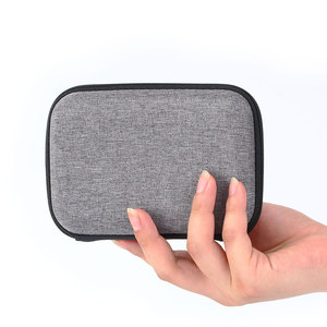 防水彩布EV泡沫工具袋盒，带拉链保护硬壳OEM支持通勤和存储 - Product Image 6