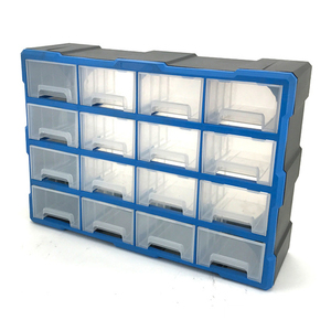 多功能塑料五金储物16抽屉工具箱 - Product Image 2