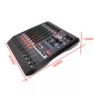 ME6 Portable <strong>6</strong>-Channel <strong>Audio</strong> Mixer USB <strong>Interface</strong> Sound Mixing Console with Computer <strong>Input</strong> 48V Phantom Power Monitor - Product Image 5