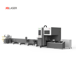 JQLASER 1500W 2000W tubo Laser fibra taglio automatico scarico carico 6m 12m tubo macchina di taglio Laser - Product Image 1