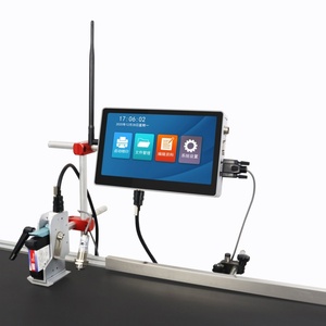 12.7 מ "מ משתנה תאריך תפוגה לוגו <span class=keywords><strong>qr</strong></span> קוד מכונת הדפסת ברקוד רציף מכונת הזרקת דיו להדפסה באינטרנט tij