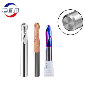 Kaplama alüminyum top burun End Mill CNC kesici ile özelleştirilebilir yüz freze kesiciler - Product Image 4