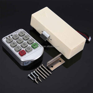 Elektrisches Digitalnummern-Code Passwort Möbelschloss Einweg-Pin-Code-Schloss Öffentlicher Modus Tastatur intelligentes Schrankschloss - Product Image 3