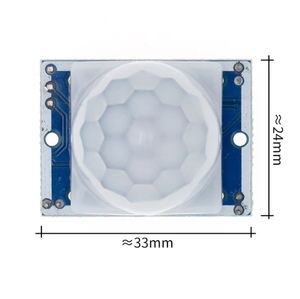 10pcs HC-SR501 <strong>Adjust</strong> IR Pyroelectric Infrared <strong>PIR</strong> Motion <strong>Sensor</strong> Detector Module for raspberry pi kits + Case - Product Image 6