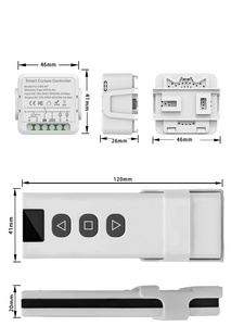 Tuya Smart Life Mini WiFi RF433 Слепой умный выключатель для штор роликовые ставни, катящийся мотор, окно Google Home Alexa - Product Image 2