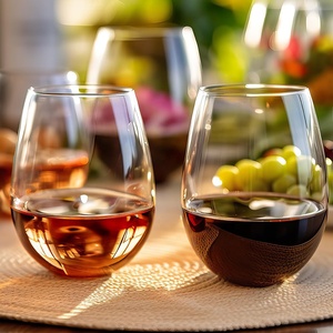 18.5oz trứng hình pha lê thủy tinh Whisky cốc và stemless rượu vang đỏ kính cho đồ uống ly - Product Image 2