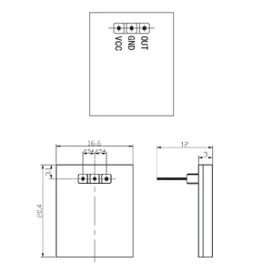 容量性タッチスイッチHTTMタッチボタンセンサーモジュール-赤 - Product Image 4
